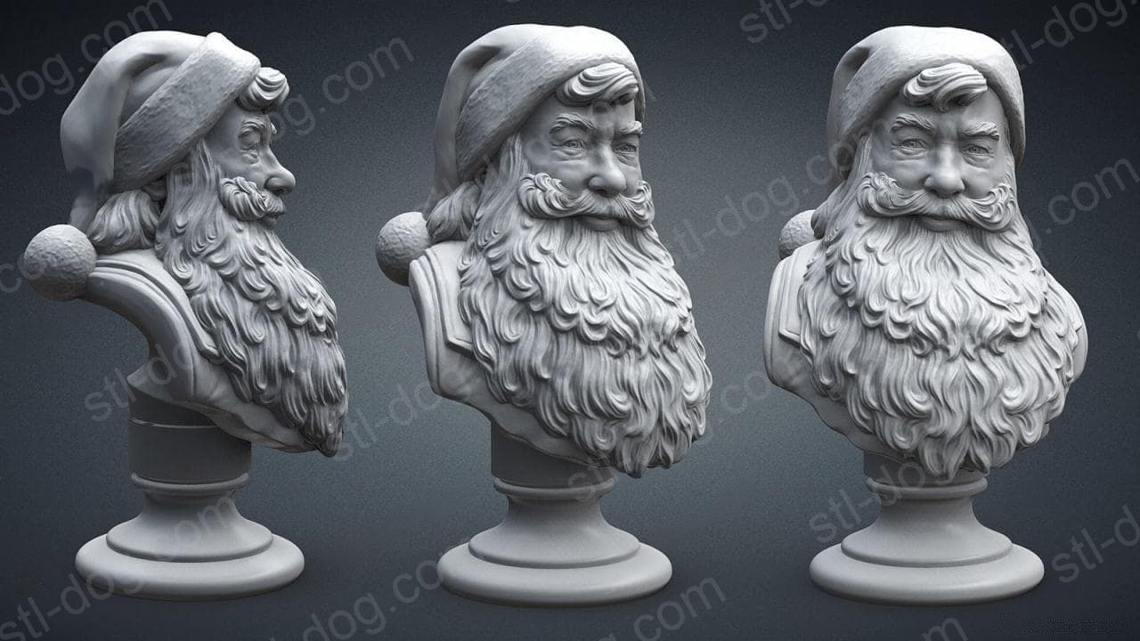 圣诞老人(Santa Claus) 3D打印图纸